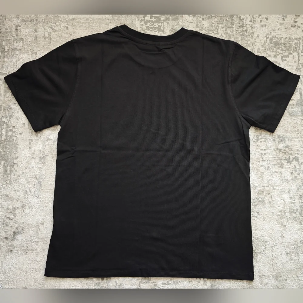 Dior Black Cotton Jersey Relaxed Fit T-shirt - Picture 5 of 6